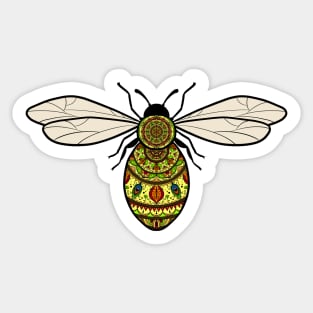 Mandala Bee Sticker